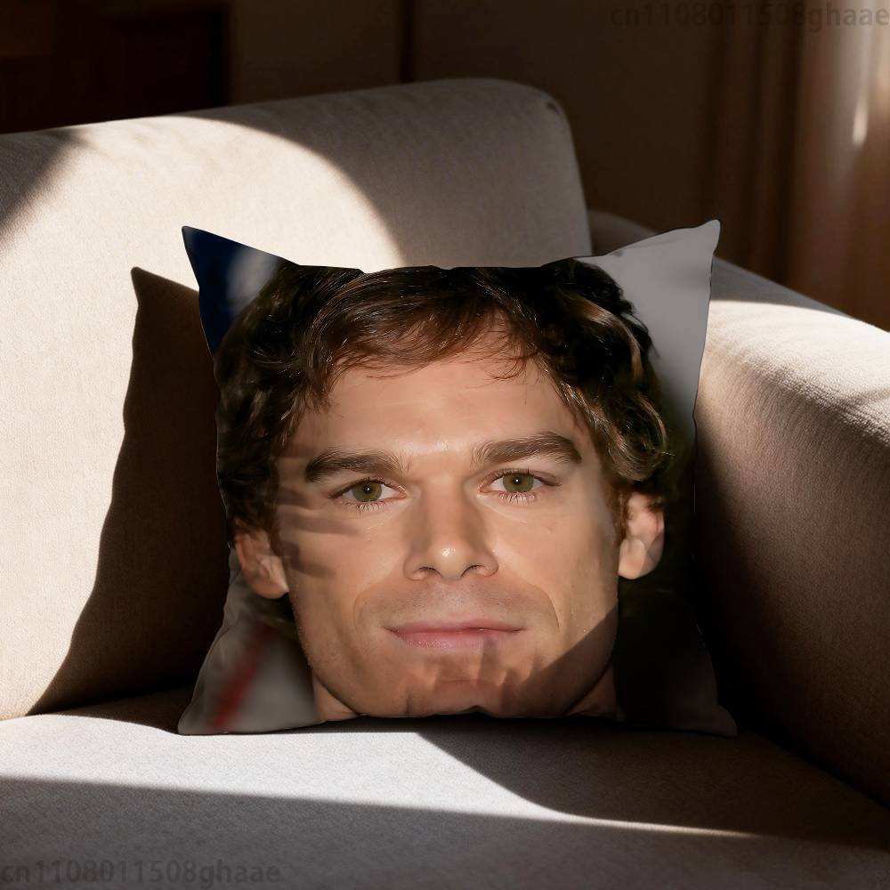 ציפית לכרית D-Dexter חמודה של מייקל סי, סגנון קז'ואל, מתאימה לקישוט הבית (ללא ליבת הכרית)