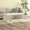 Coffee Tables Coffee Table White 102X50x45 Cm Engineered Wood