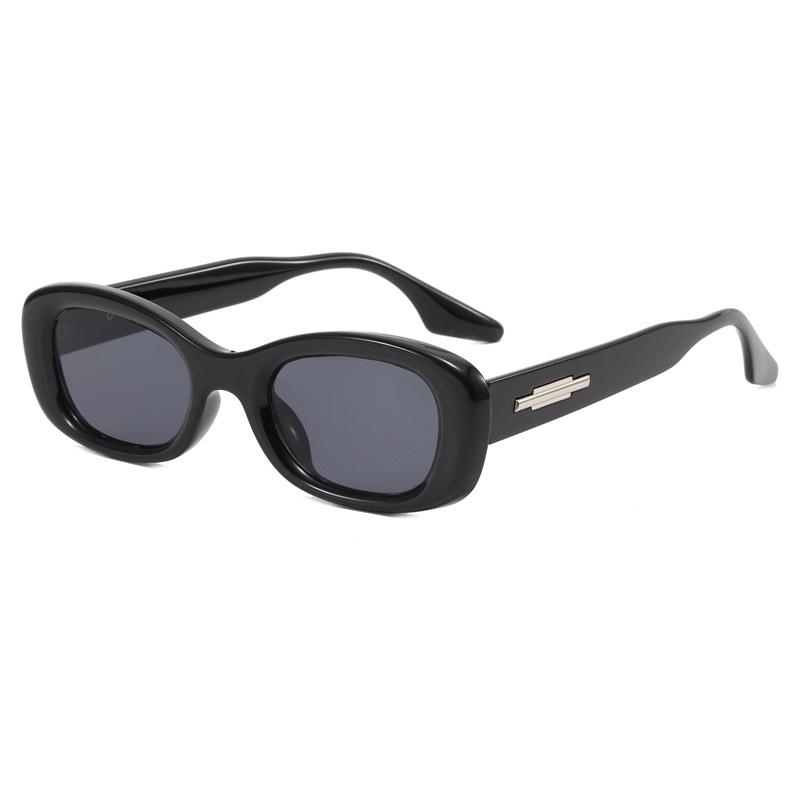 Oval sunglasses female small face tide y2k hottie wind small frame sunglasses driving glasses