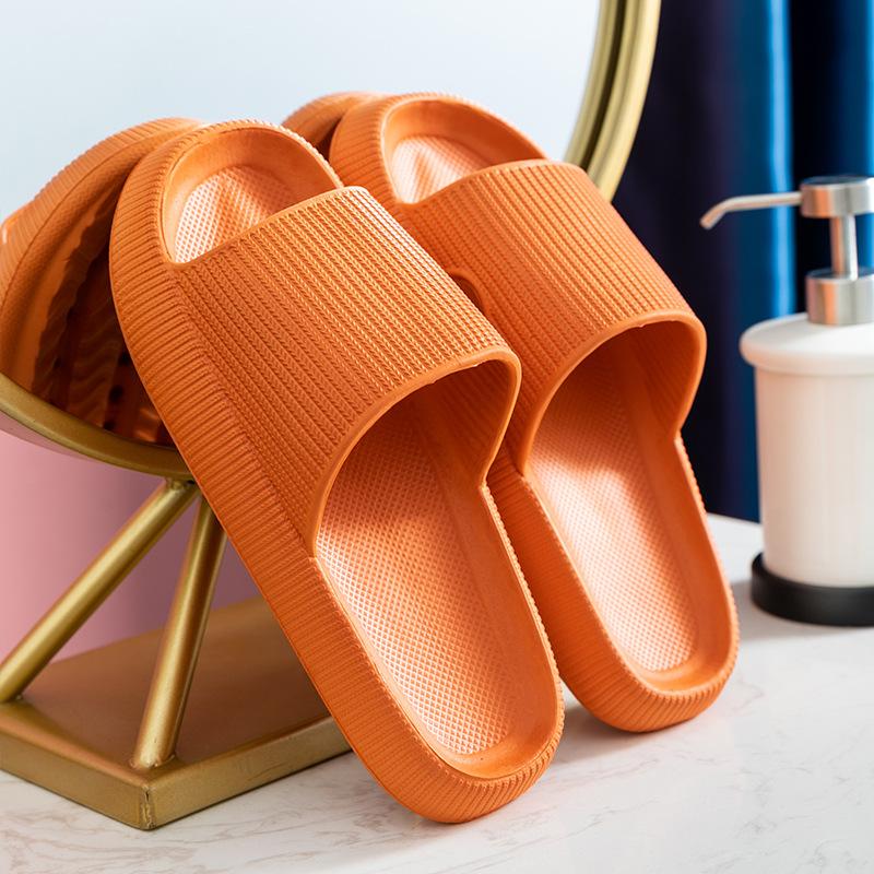 Thick-soled Slippers, Sandals And Slippers For Outer Wear, Non-slip, Deodorant And Wear-resistant, Indoor Home Bathroom, One-word Mop