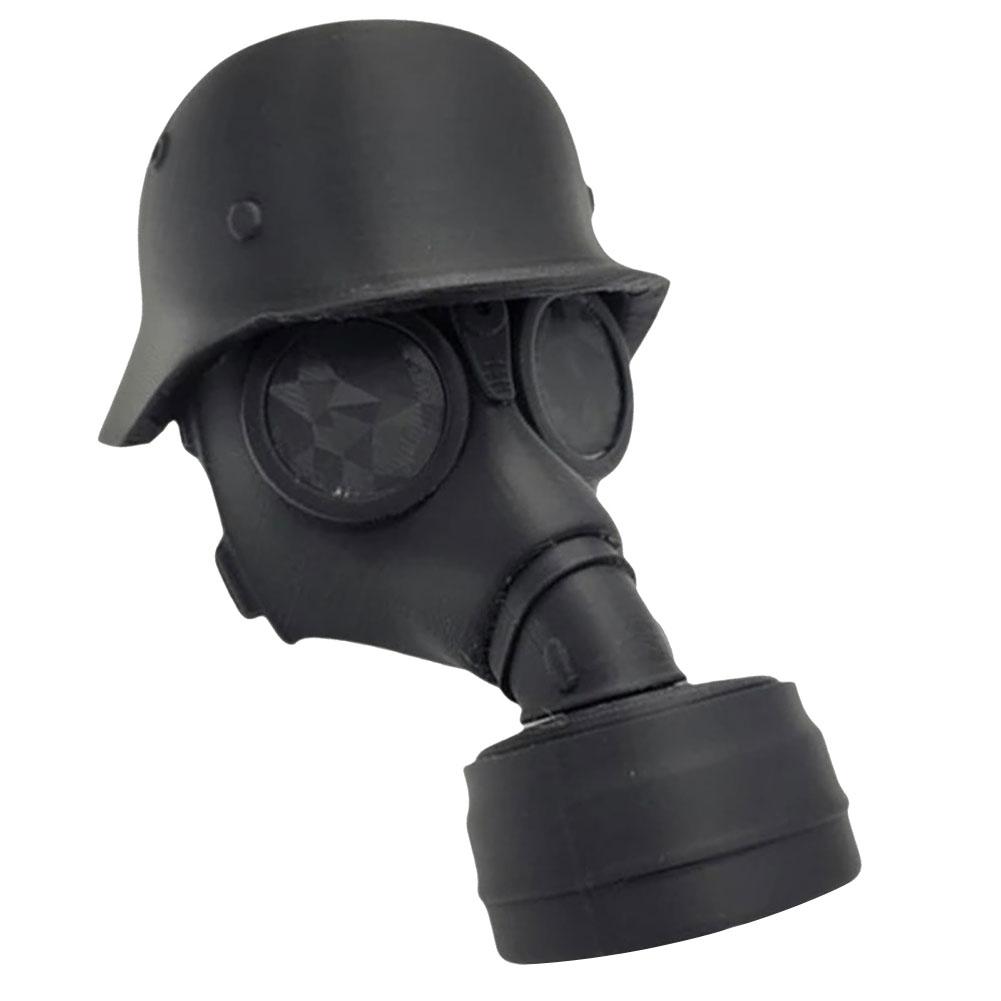 Lustige Gasmasken-Abdeckkappe für Anhängerkupplung Anhängerkupplungsabdeckung Anhängerkupplungsschutz Kappe zum Schutz des Empfängerrohrs vor Rost