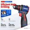 NANWEI 45N Electric drill 10 mm with two-speed function, 16V, brushless motor
