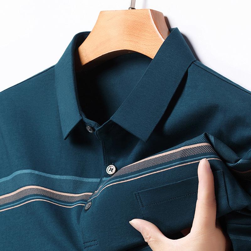 Pruhované tričko s krátkým rukávem, spodní tričko, polo oblečení