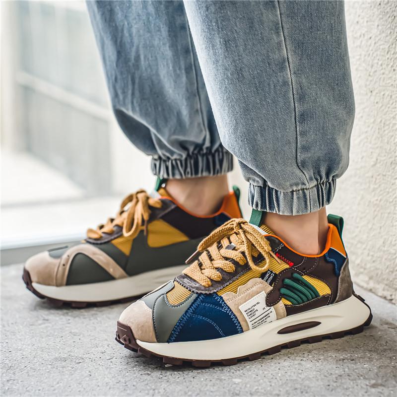 Four Seasons Fashion Sneakers Men Casual Shoes Comfortable Low-Cut Men's Designer Shoes Platform Sneakers Man Zapatillas Hombre