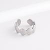Scallop Ocean Series Stainless Steel Women's Ring – Titanium Colorfast Vacuum Electroplating