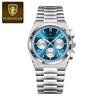 Classical Chronograph Watch Men Luxury Sport Three-Eyes Multifunction Quartz Wristwatch Man Clock Waterproof Luminous Date