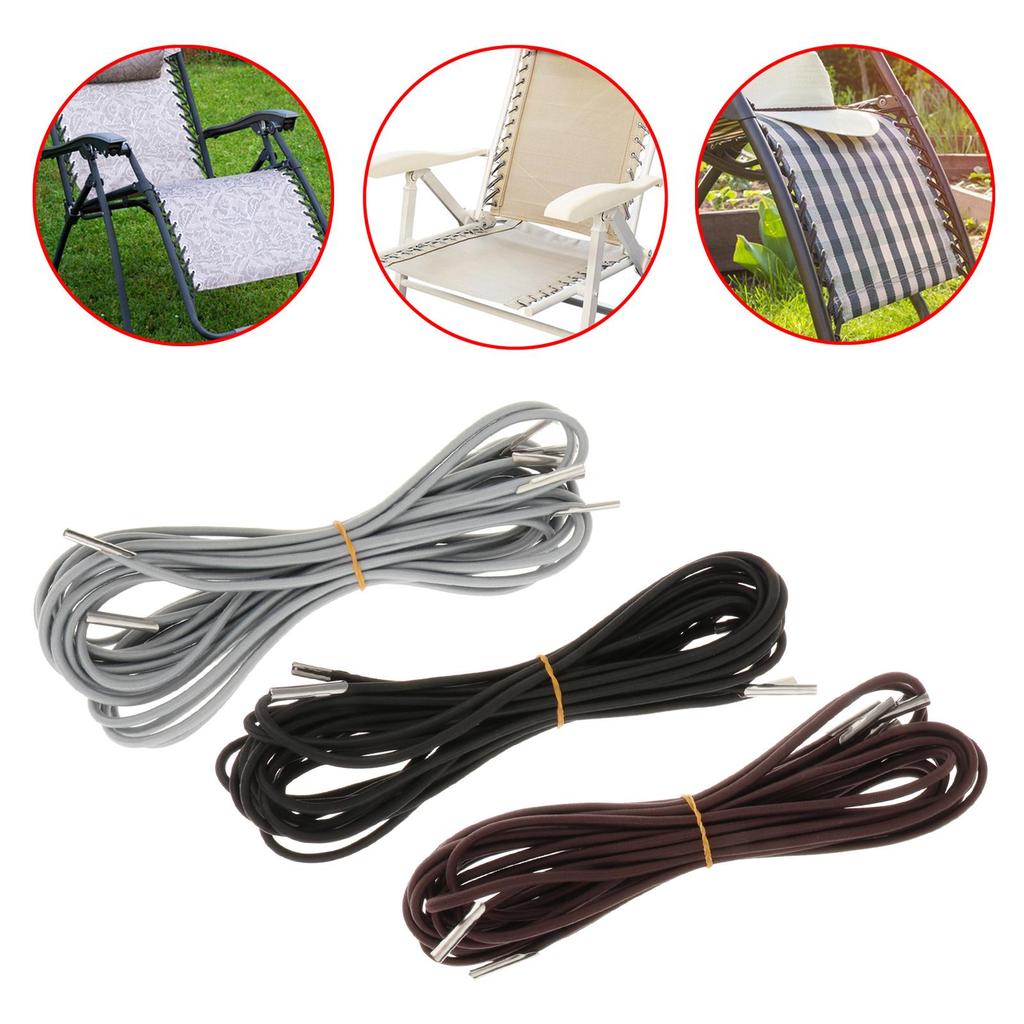 4x Replacement Cord for Chair Porch Durable Elastic Cord Laces