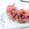 Floral Garland Romantic Wreaths Bride Garland Head Hoop Fashion Bohemian Bridal Flower Hair Accessories Children Headbands Gifts