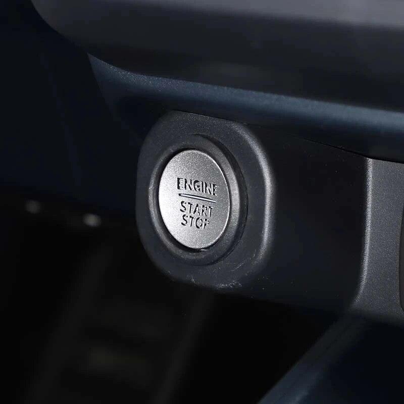 Stainless Steel Car Start Stop Engine Switch Cover Trim Sticker Fit For Ford Maverick 2022 Auto Interior Accessories