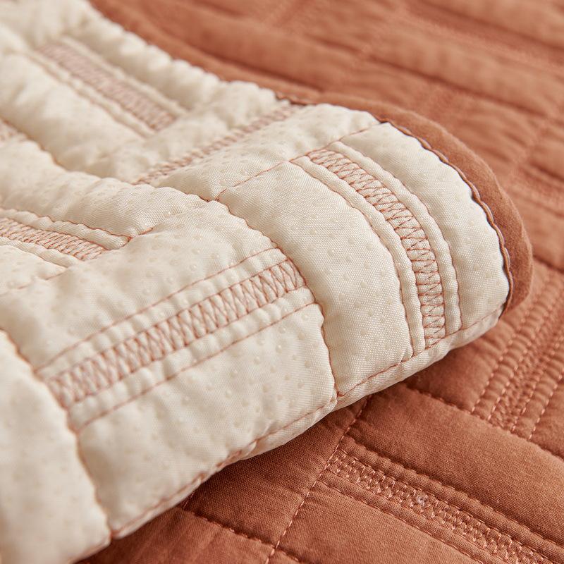 Modern Simple Sofa Cushion, Pure Cotton, Universal Fabric for All Seasons, Non-slip Leather Sofa Cover, Straight Row Sofa Seat Cushion