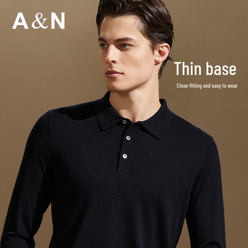 Antonio Men's 100% Cashmere Roll-Neck Sweater