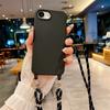 Crossbody Lanyard Candy Color Phone Case for Iphone 17 Air 16 Plus 16E 15 14 13 12 11 Pro Max Silicone Soft TPU Back Cover