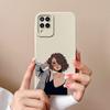For Samsung Galaxy A12 M12 F12 Phone Case Cartoon Liquid Silicone Full Protection Anti Drop Cover For Samsung A 12 M 12 Bumper