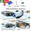 For TOYOTA COROLLA E210 -2024 Car Headlight Protect Car Film Headlamp Transparent Black TPU Exterior Sticker Car Accessories