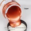 300ml Metallic Perlmutt Gold & Silber Acrylfarbe für Wand- und Handbemalung