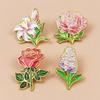Lovely Flowers Pins For Women Girl'S Clothes Backpack Brooch Pin Plants Badge Gifts