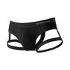 GTOPX Men's Sexy Ice Silk U-Convex Thong Underwear