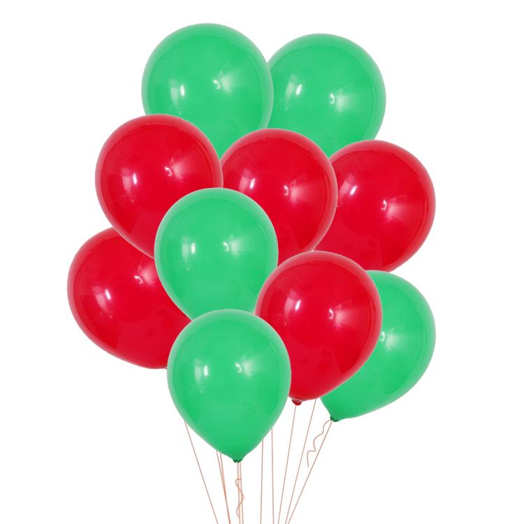 Christmas Party Decoration Set: Santa Claus & Snowman Balloons