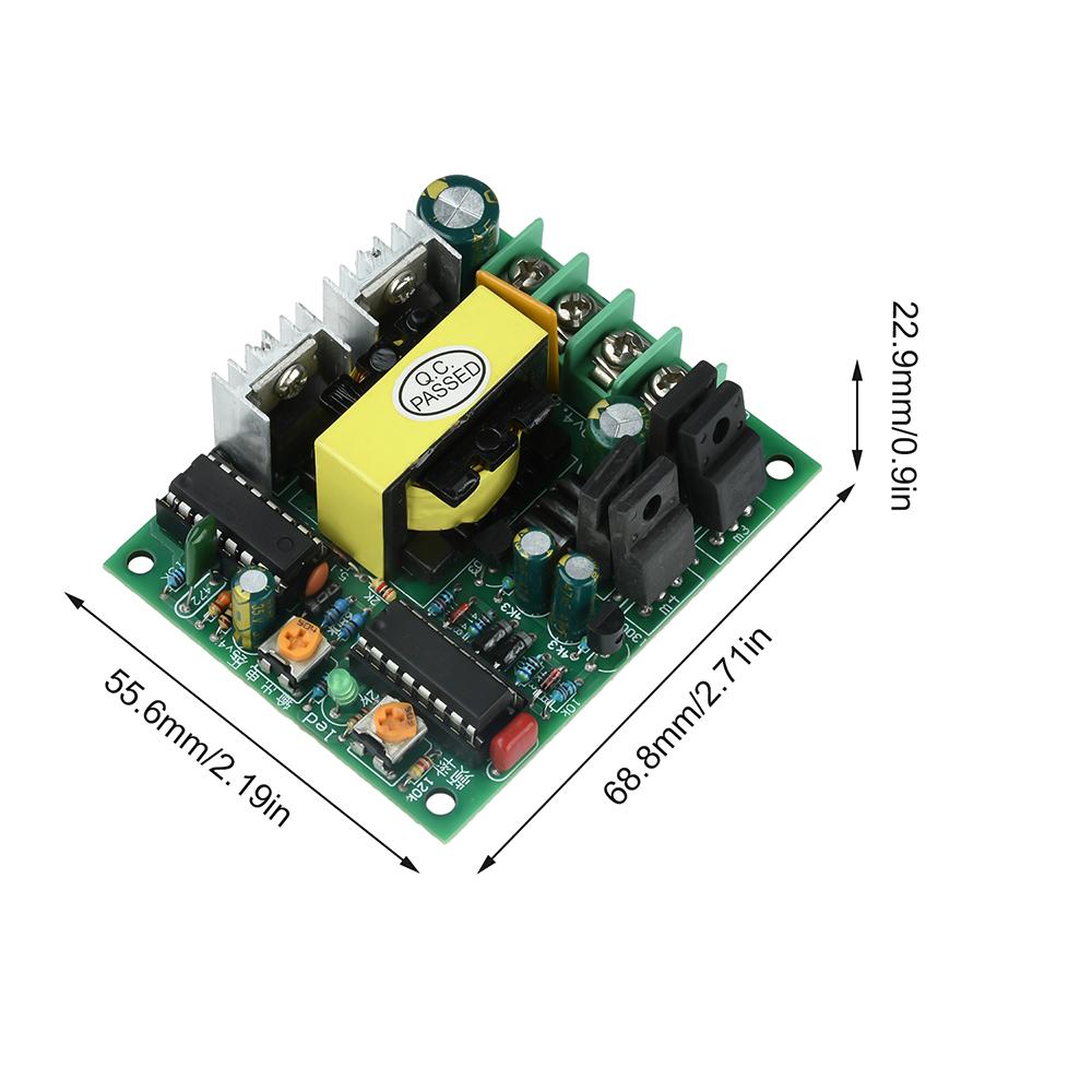 50-100W Modified Wave DC 12V-14.5V to AC 220V 50Hz Inverter Circuit Board DC-AC Lithium Battery Boost Power Converter Module
