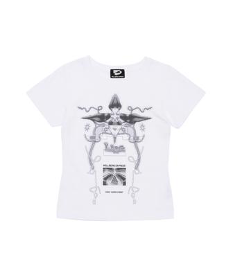 WELLBEING EXPRESS Digital Tattoo Tee Renewal White