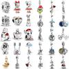 925 Silver Conch Castle Umbrella Ferris Wheel Charms Originales Beads Fits Bracelet Women DIY Jewelry