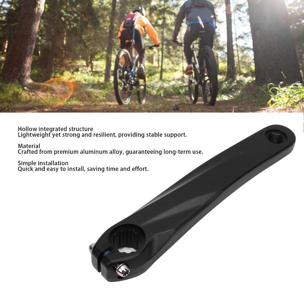 Aluminum Alloy Bicycle Left Crank Arm for Prowheel 12 Spline Crankset Bike Repair Upgrades