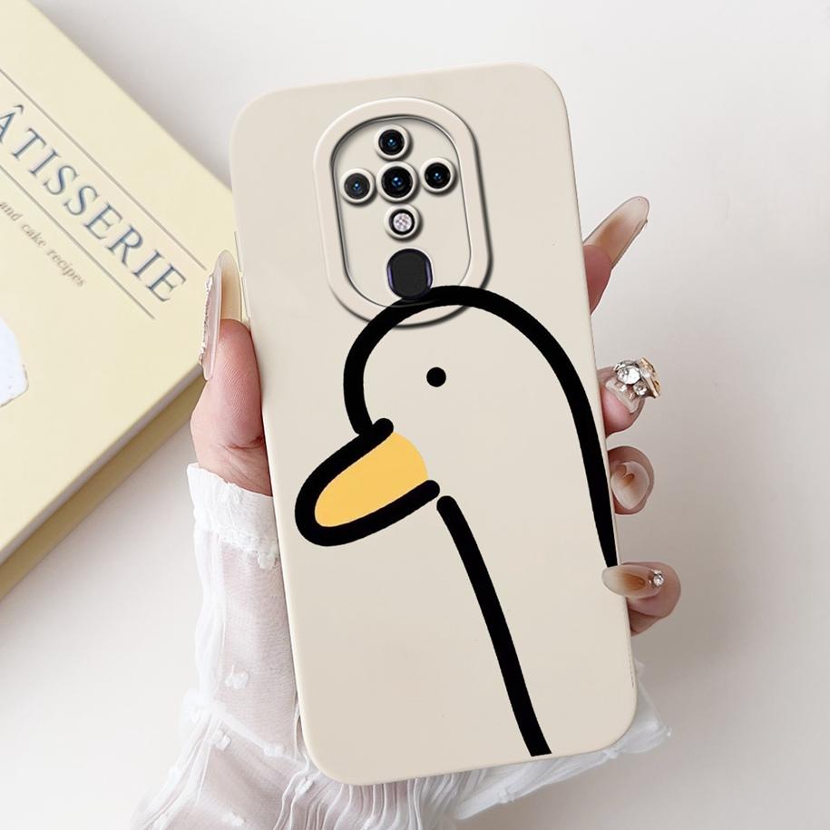 For Tecno Spark 6 Case New Fashion Tulip Flower Camera Lens Protective Cover Soft Matte Fundas For Tecno Spark 6 2020 KE7 Bumper