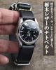 CODEL atelierCODEL NATO Strap, Tochigi Leather Watch Band, Military Style, Genuine Leather, Made in Japan (Black, Lug Width 19mm/20mm)