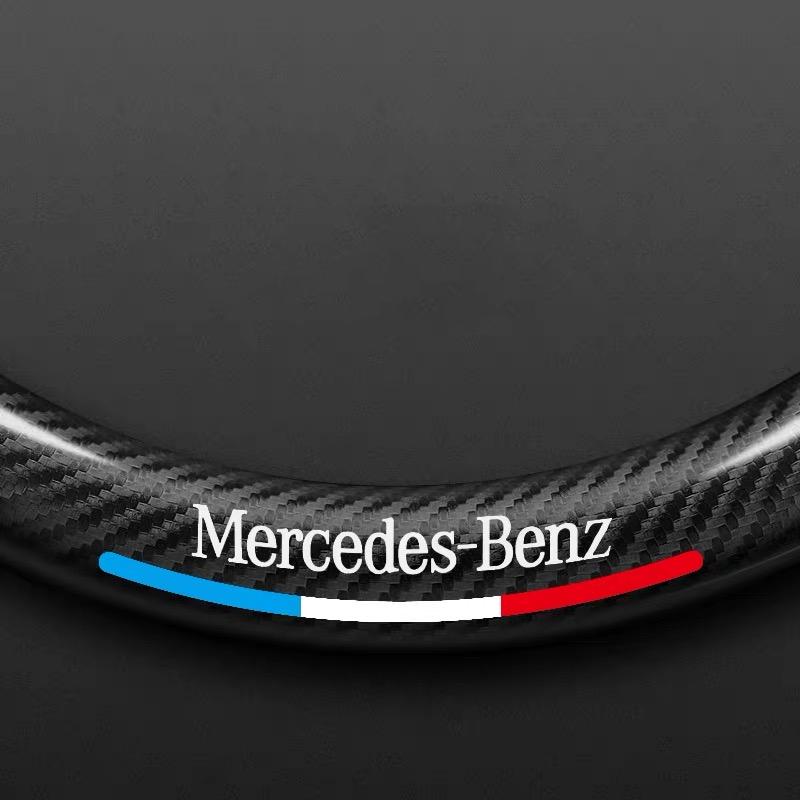 CRV1 Car Steering Wheel Cover Anti Slip Protection Cover For Mercedes Benz W203 W204 W205 W206 W212 CLK GLA B C E S Class Accessories