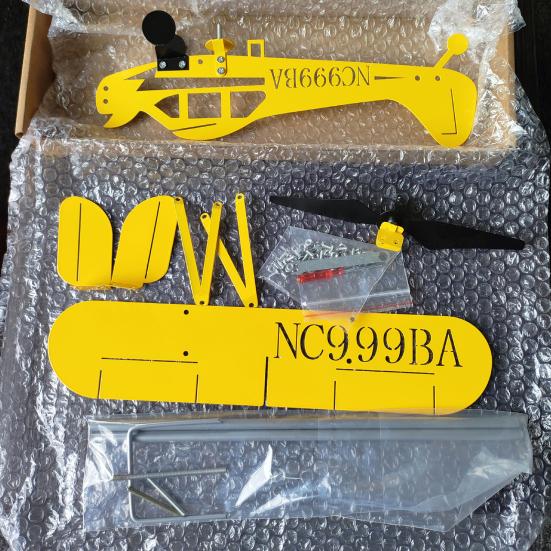 Wetterfahne für den Außenbereich, kreative gratfreie Eisenkunst, 3D-Flugzeugform, Windspiel, Statue, Gartendekoration, Heimdekoration