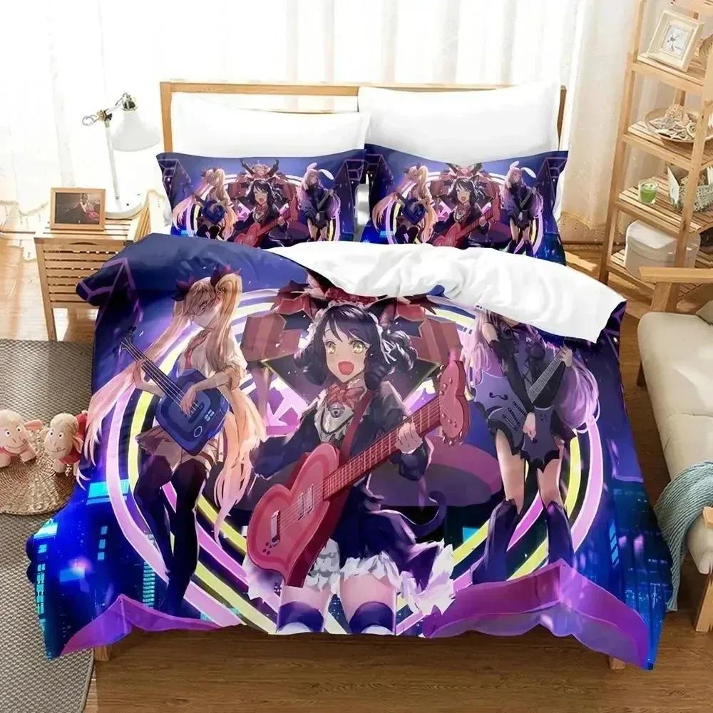 Anime Show By Rock Bedding Set Duvet Cover Bed Set Quilt Cover Pillowcase Comforter king Queen Size Boys Adult Bedding Set