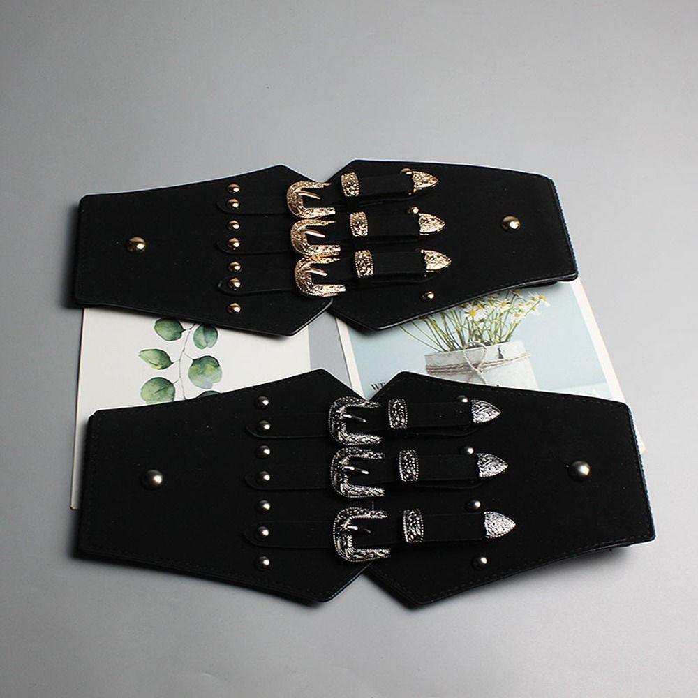 Metal Buckle Belt Accessories Korean Waist Strap Coat Decoration Women Waistband Waist Belts