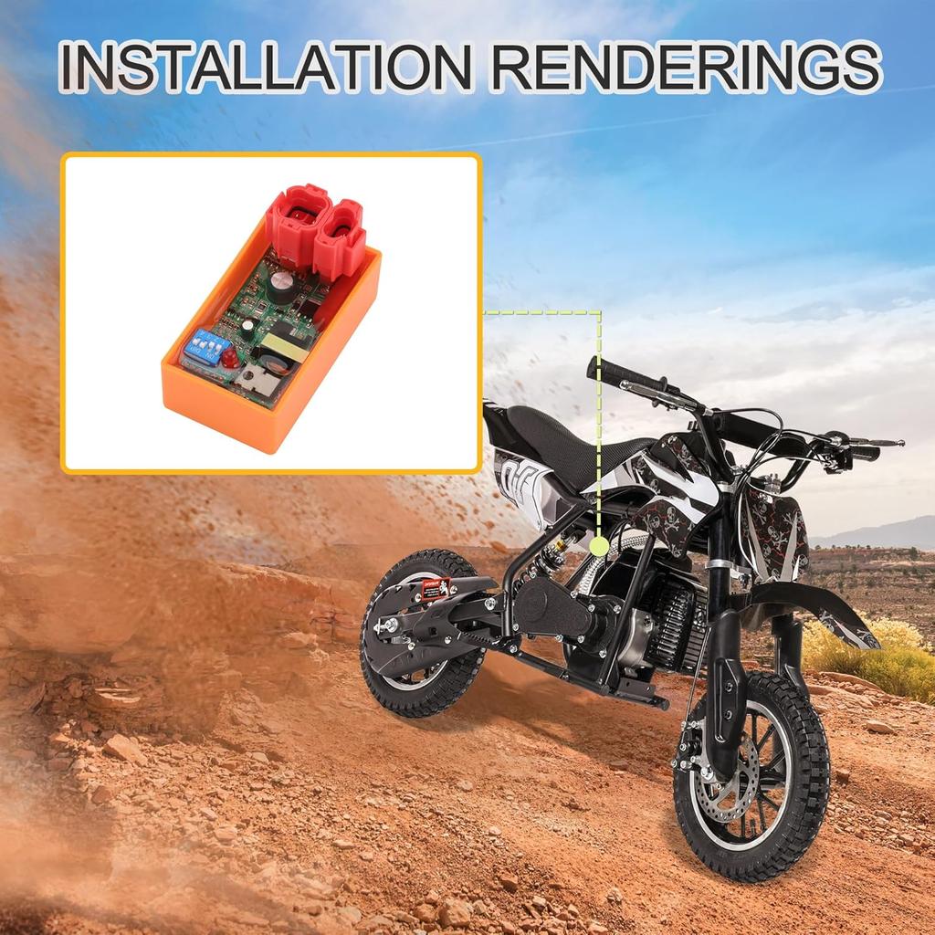 GOOFIT 6 pines DC CDI caja de repuesto para Gy6 50cc 125cc 150cc 200cc 250cc motor ATV Pit Dirt Bike Go Kart motocicleta