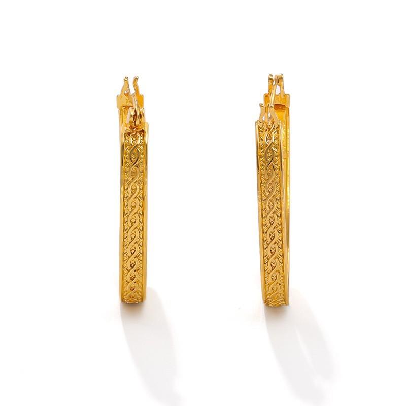 Europe and the United States Hot-selling Fashion Pattern Earrings Simple and Exaggerated Versatile Earrings Stud Earrings Women's Fashion