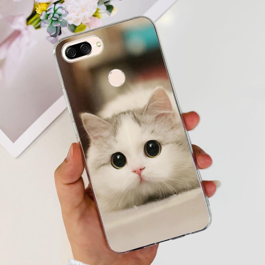 For ASUS ZenFone Max Plus M1 ZB570TL Case X018D Soft TPU Clear Silicone Fundas Protective Cover For Asus ZB570TL Phone Case Capa