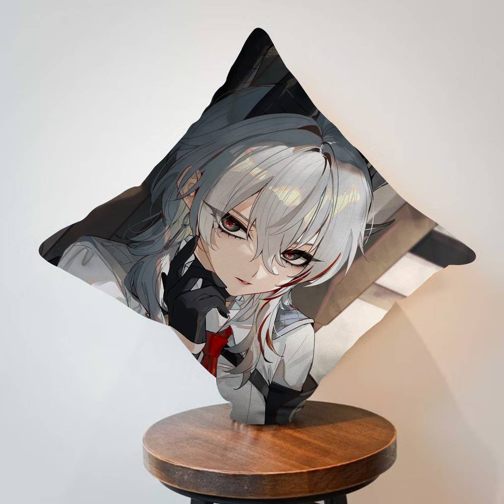 Zani Game W-Wuthering Waves Pillow Anime Pillow Sofa Bed Head Pillow Cover Cushion Cover 45X45 Cm Fashion