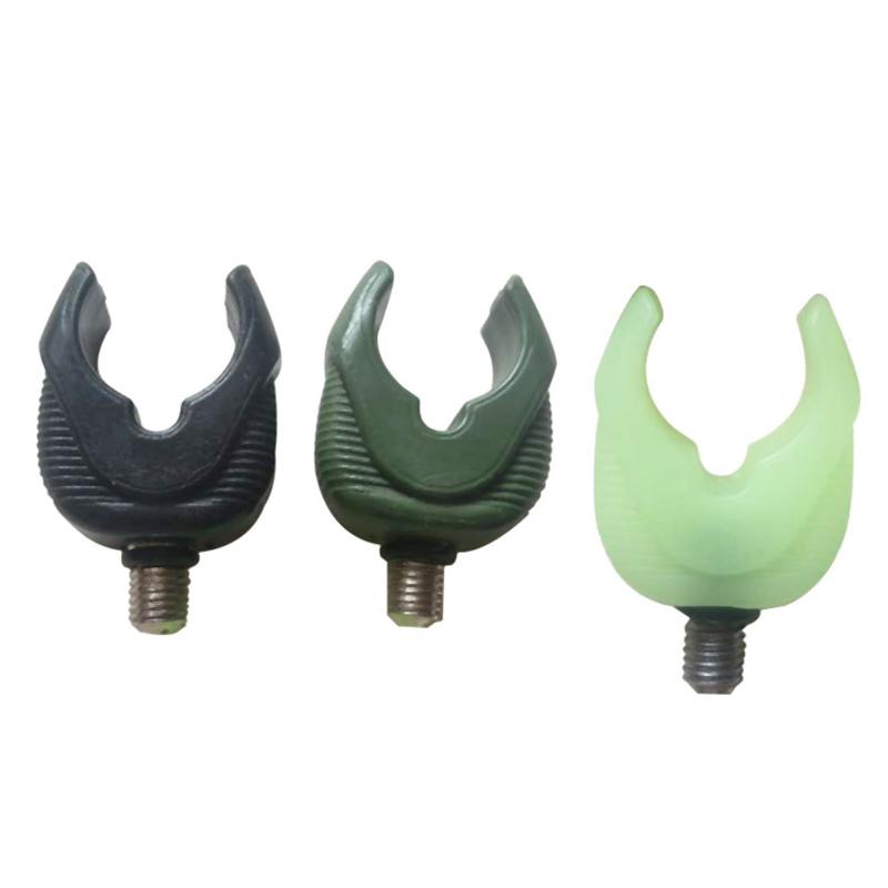 1 Stück Angelrutenhalter Karpfenangelrutenhalter Kopf Silikon Rutenendhalter Greifer für Angelalarm und Buzz Bar