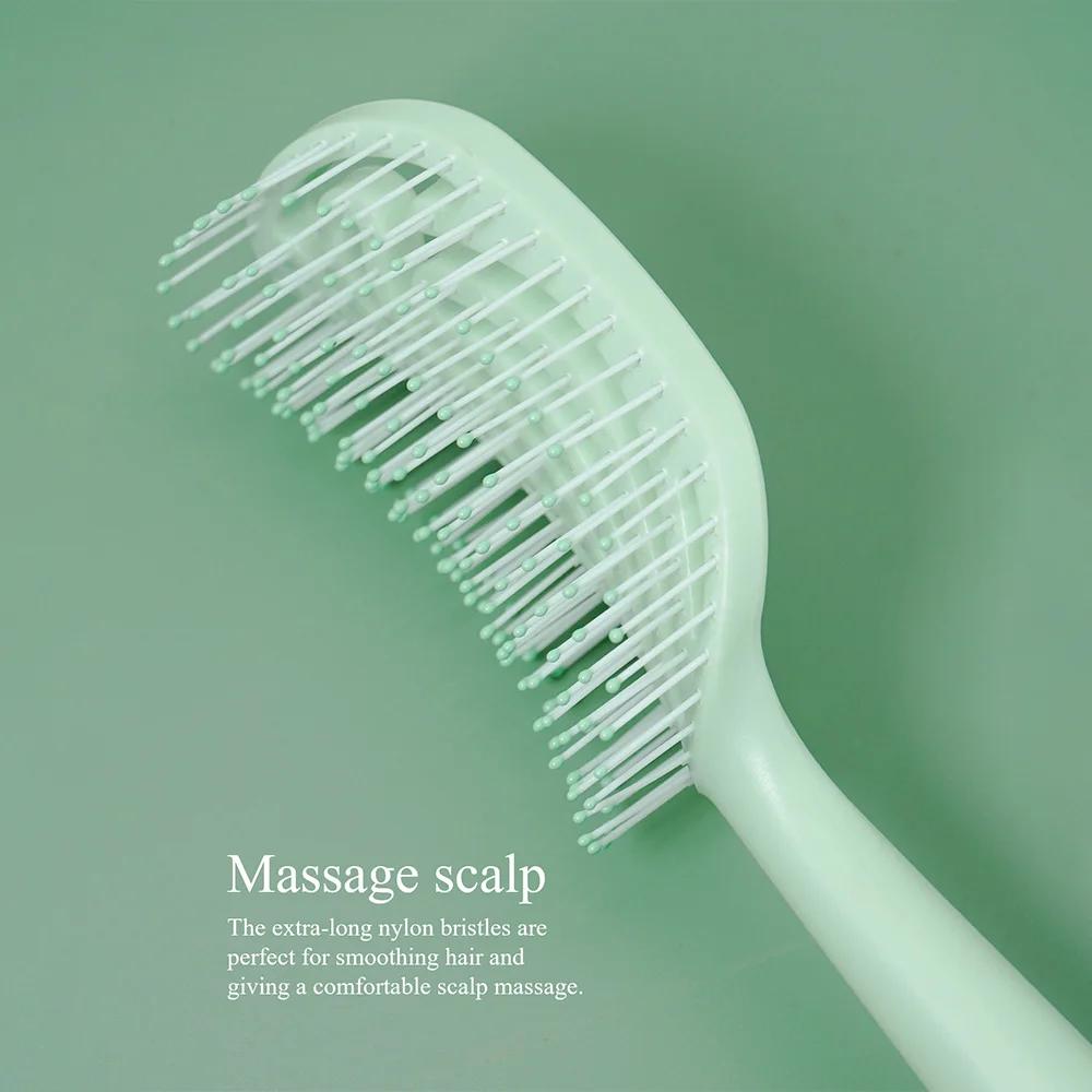 Hollow Out Hair Brush Anti-static Wet Dry Curly Detangler Hairbrush Anti Detangling HairBrush Women Hairdressing Styling Tools