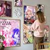 Anime Romance M-Mitsuri And O-Obanai Whitepaper Poster Waterproof Paper Sticker Coffee House Bar Aesthetic Art Wall Painting