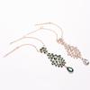 Frauen Haar Clip Perlen Blume Tropfen Haar Pins Stirn Schmuck Haar Clip Haarnadeln