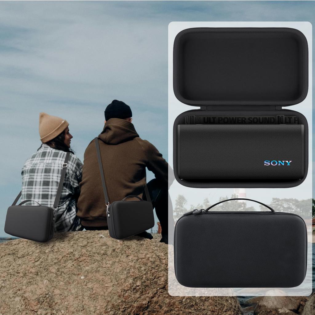 (Case only) ULT FIELD 3 Bluetooth Speaker SRS-ULT30 Storage Case, Black - co2CREA