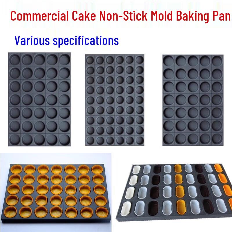 Ningzhao Non-stick 24-Cavity Round Cake Mold