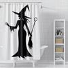 Home Shower Curtains For Bathroom Waterproof Fabric Modern Nordic Style Living Room Curtain Halloween Autumn Pumpkin Decoration