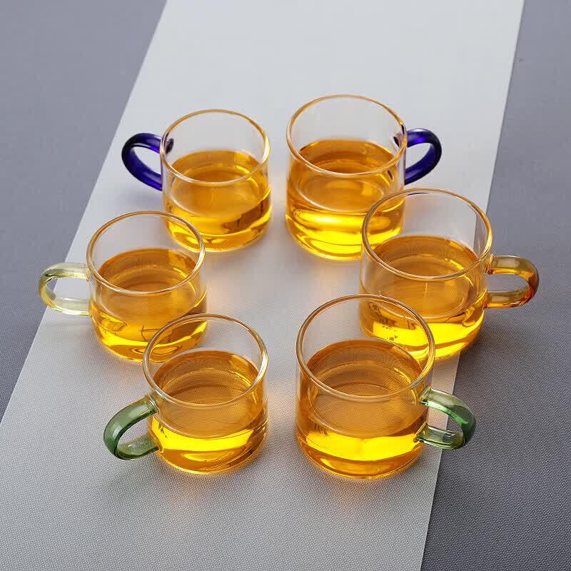Zhicheng Jiamei Double-Layer Glass Teacups