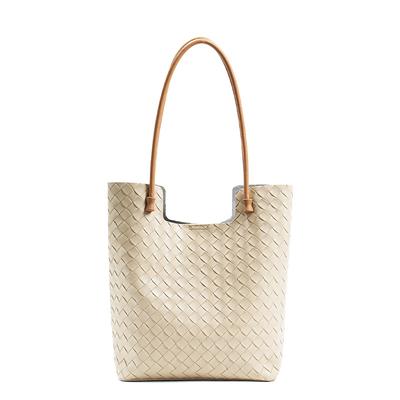Borsa a tracolla da donna in vera pelle, borsa di marca di lusso, borsa da donna, borsa da donna intrecciata, tote bag da donna