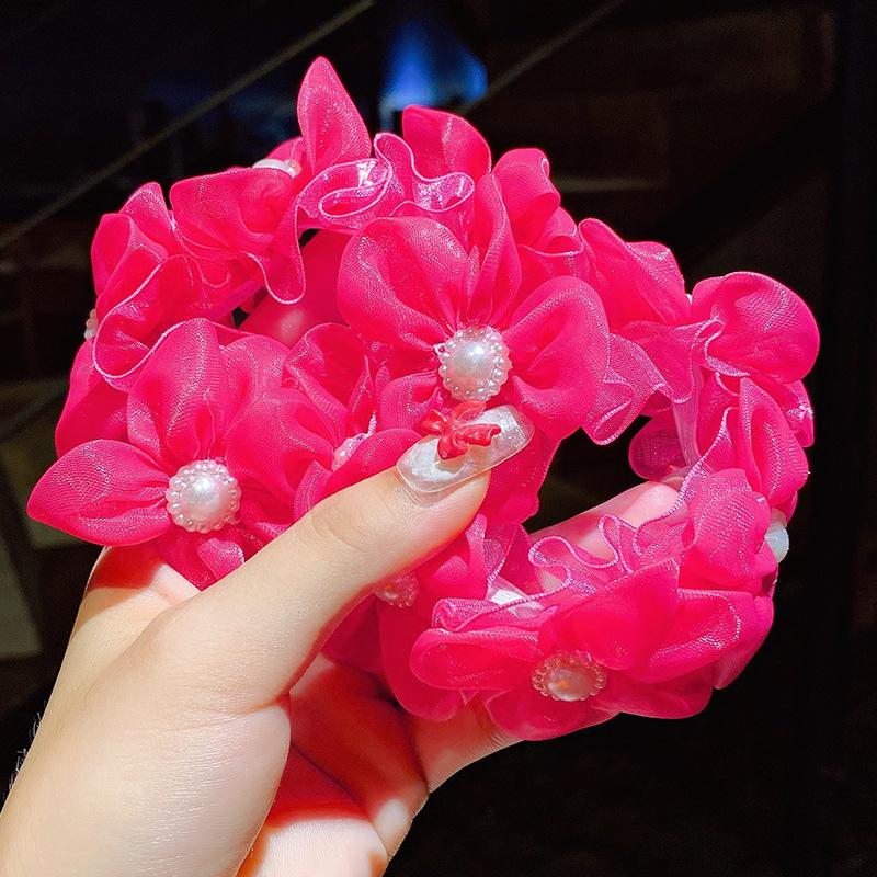 Elastici per capelli da principessa: Elastici Carini a Forma di Fiore per Ragazze