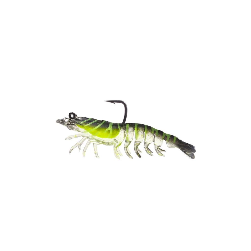 Soft Shrimp Fishing Lure 8cm 8g Lead Weighted Soft Bait Shrimp Shape Artificial Bait for Bass Pike Fishing Tackle