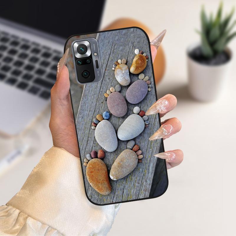 Case For Redmi Note 10 Pro 4G 5G Soft TPU Silicone Phone Cover Cases For Redmi Note 10 Pro Max Luxury Fashion Protective Fundas