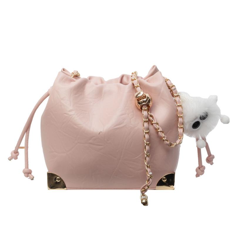 Crossbody Bag Women's Fashion Shoulder Bag New Solid Color Bag