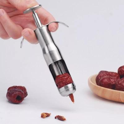 Stainless Steel Cherry Pitter Core Remover Olive Pitter Corer Multifunctional Kitchen Gadget Tools